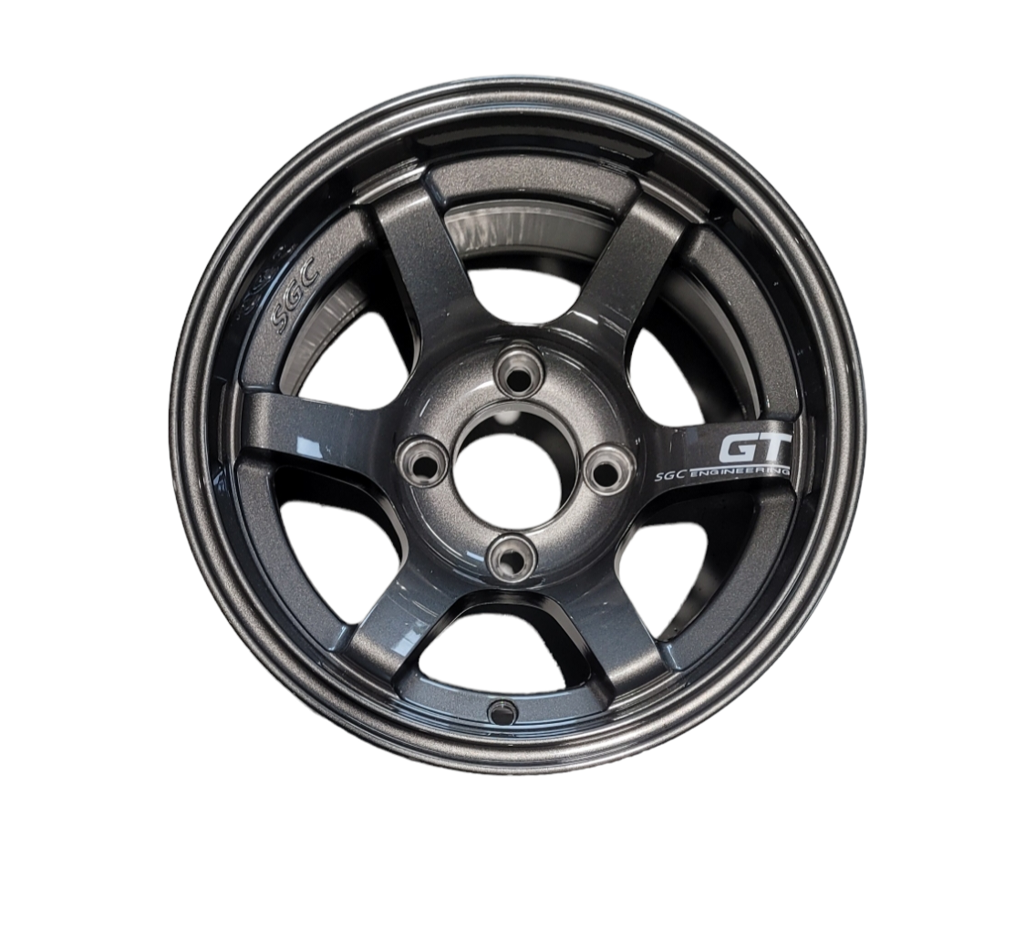 12" GUNMETAL GT WHEELS