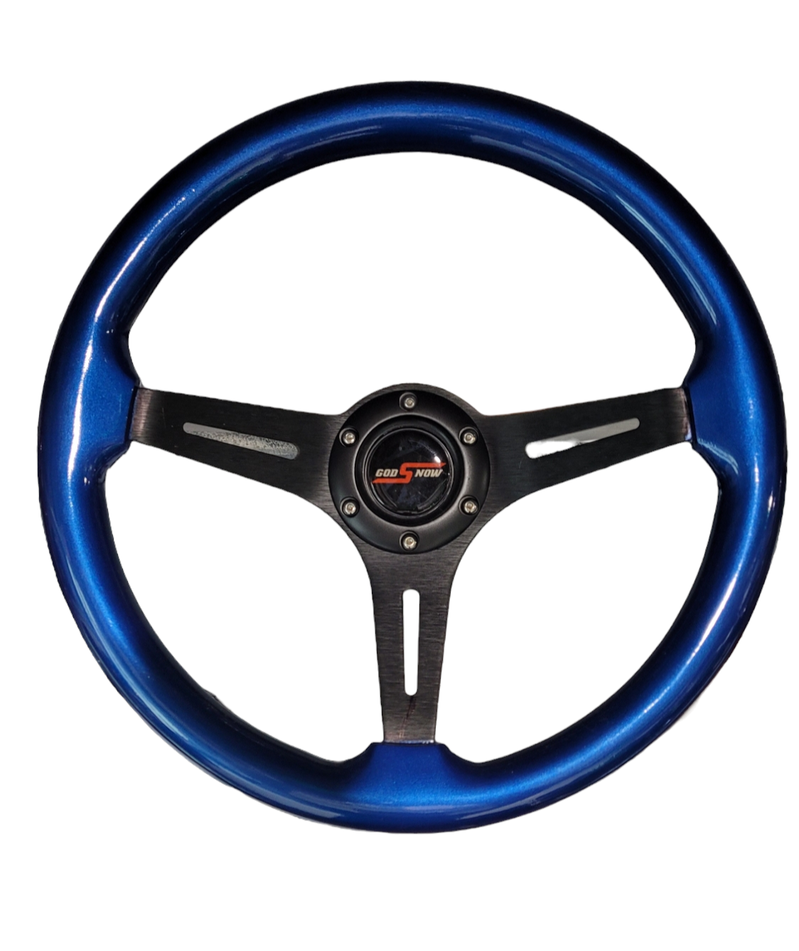 BLUE STEERING WHEEL